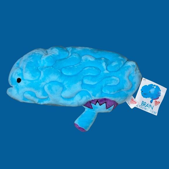 NWT I Heart Guts Brain All You Need Is Lobe Stuffed Plush Anatomy Toy STEM 11” - Picture 2 of 7
